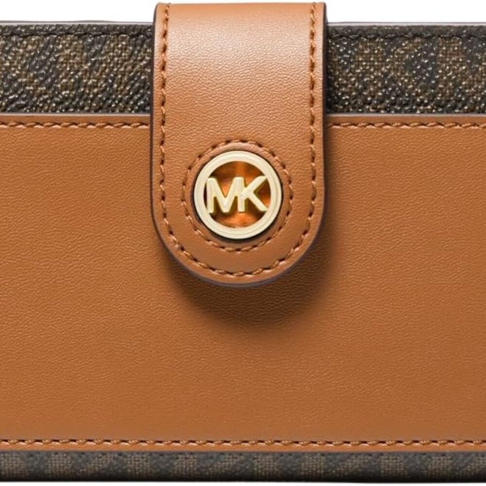 Women's Bifold Wallet Leather Medium Card Slots Cash Coin Compartments